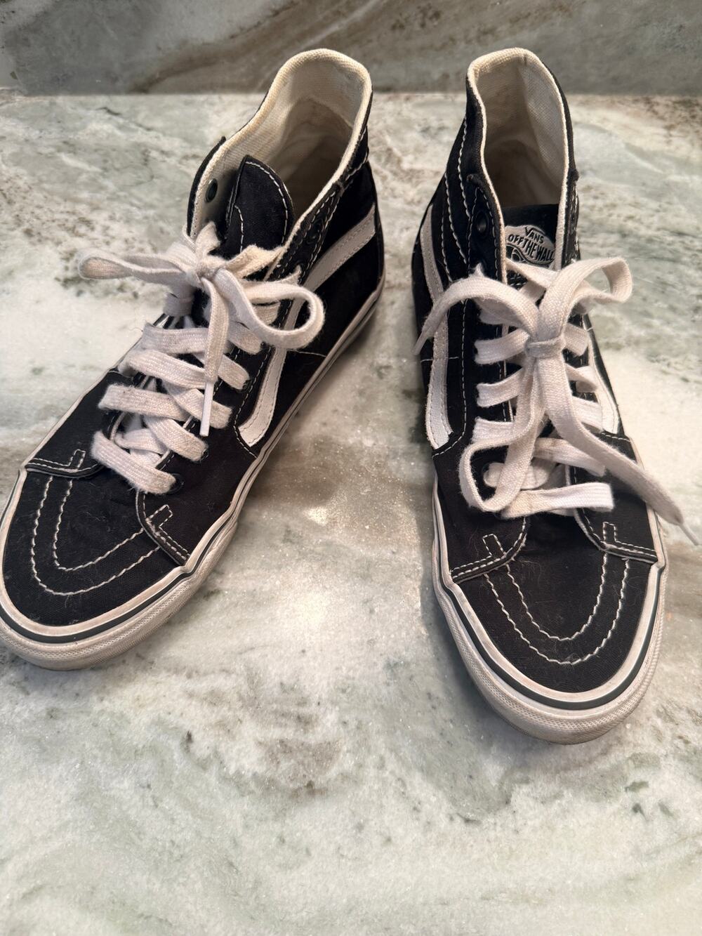 Vans black high tops